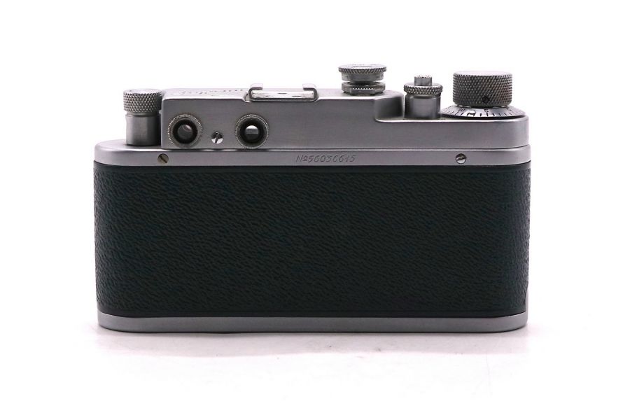 Пленочный фотоаппарат Зоркий С зеленый (СССР)