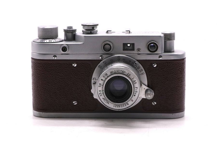 Фотоаппарат советский Зоркий С красный (СССР)