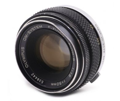 Объектив Olympus OM-System F.Zuiko Auto-S 50mm f/1.8