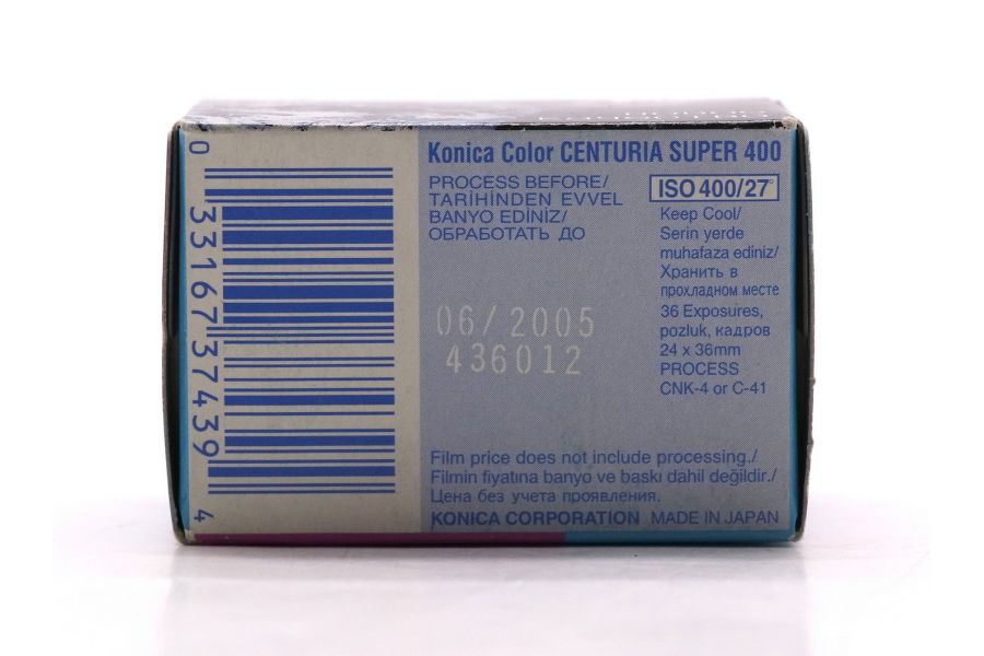 Фотопленка Konica Centuria Super 400 (135/36)
