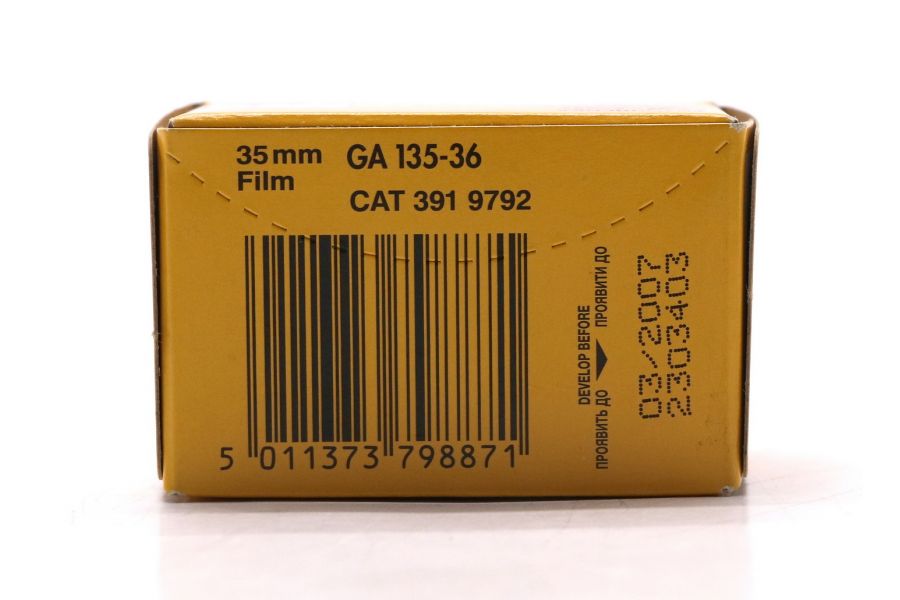 Фотопленка цветная Kodak Gold 100/36 ISO 100/21