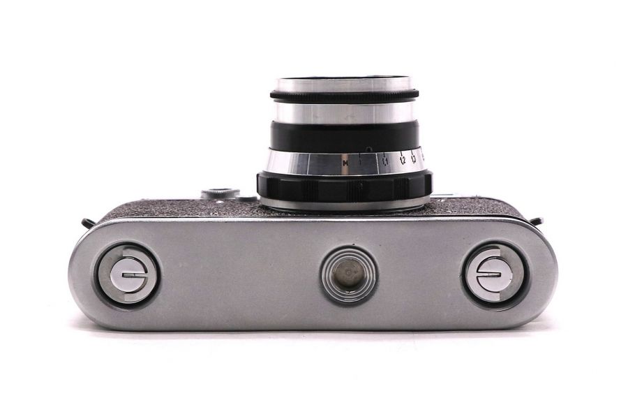 Советская камера Фэд 2 + Индустар-61 коричневый