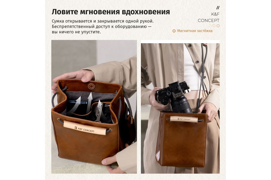 Сумка K&F Concept KF13.224V3 Зеленая