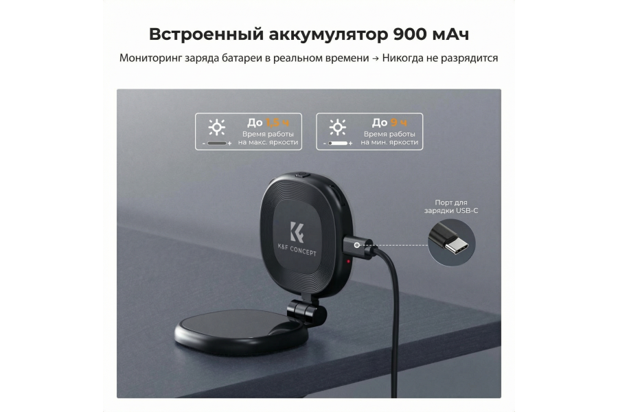 Осветитель K&F Concept 2W KF34.053