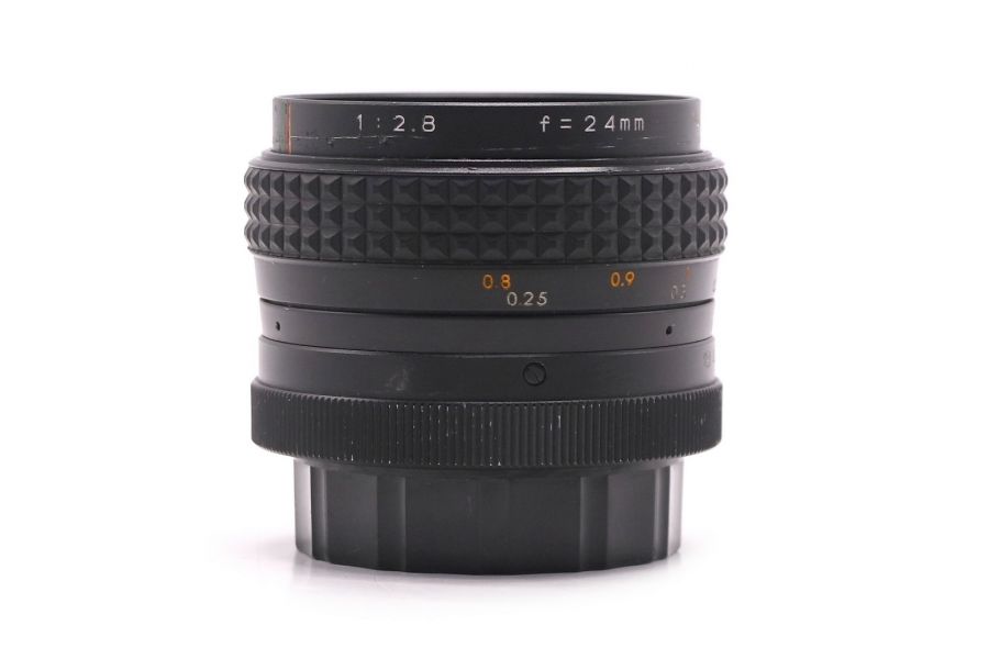 Светосильный объектив Optigon auto 24mm f/2.8 MC CY