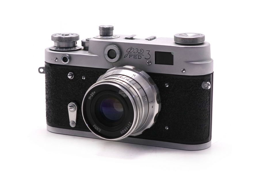 Фотоаппарат Фэд 3 + Индустар-26М в упаковке