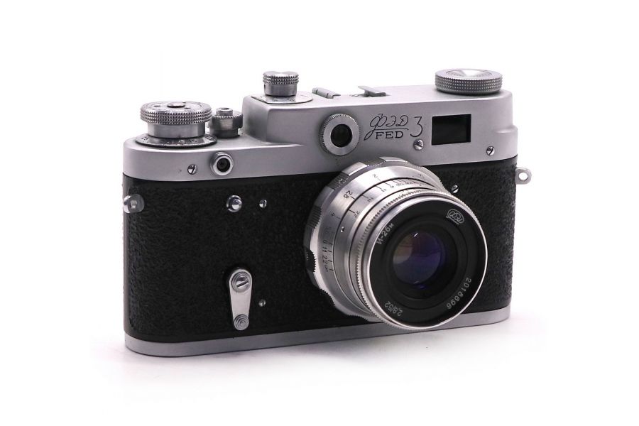 Фотоаппарат Фэд 3 + Индустар-26М в упаковке