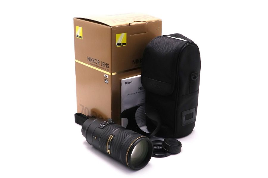 Nikon 70-200mm f/2.8G ED AF-S VR II Nikkor в упаковке