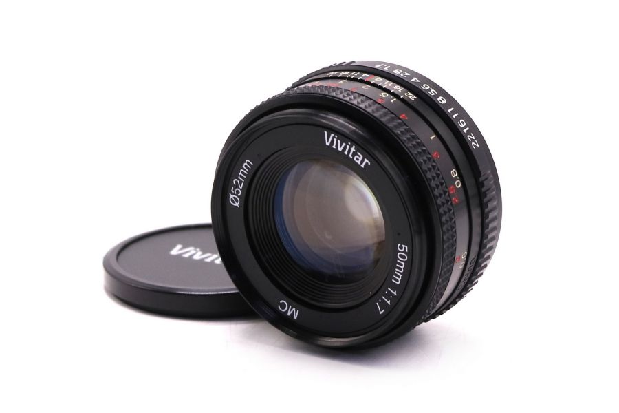 Объектив мануальный Vivitar 50mm f/1.7 MC