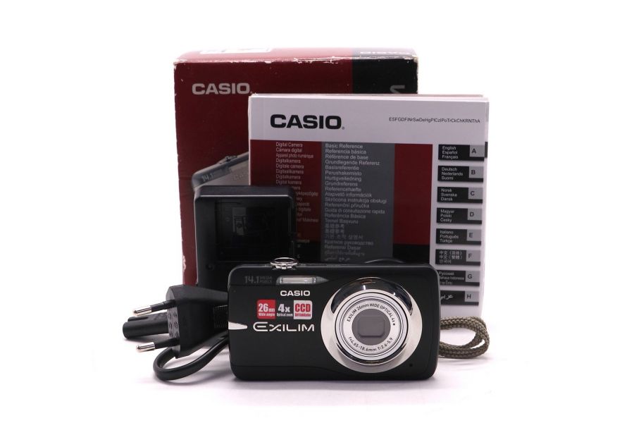 Фотоаппарат Casio Exilim EX-Z550 в упаковке