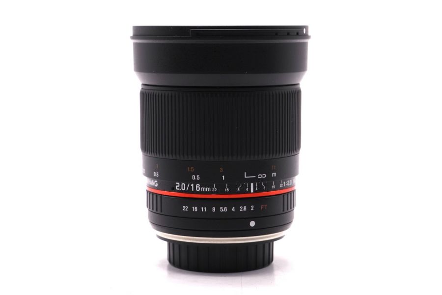 Samyang 16mm F/2 ED AS UMC CS Olympus 4/3 в упаковке