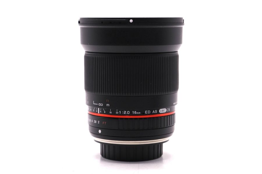 Samyang 16mm F/2 ED AS UMC CS Olympus 4/3 в упаковке