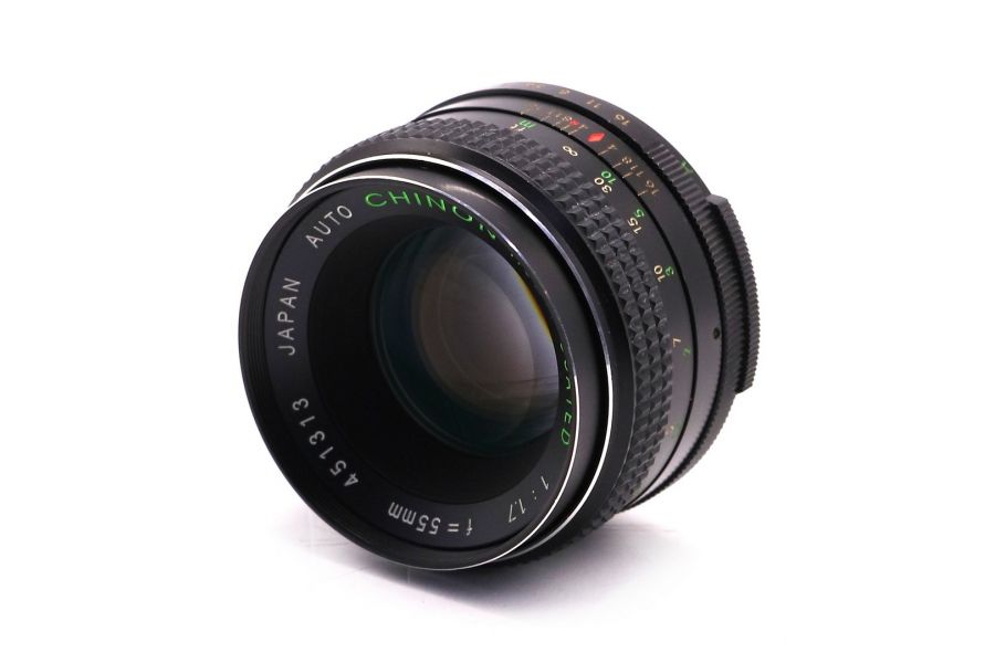 Мануальный объектив Chinon 55mm f/1.7 Auto MC