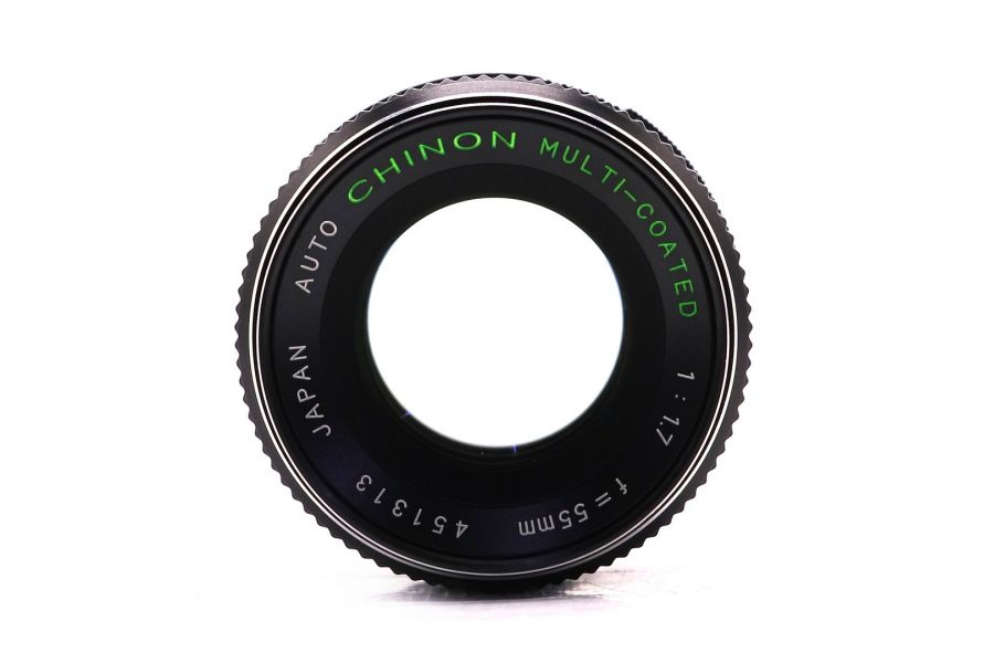 Мануальный объектив Chinon 55mm f/1.7 Auto MC