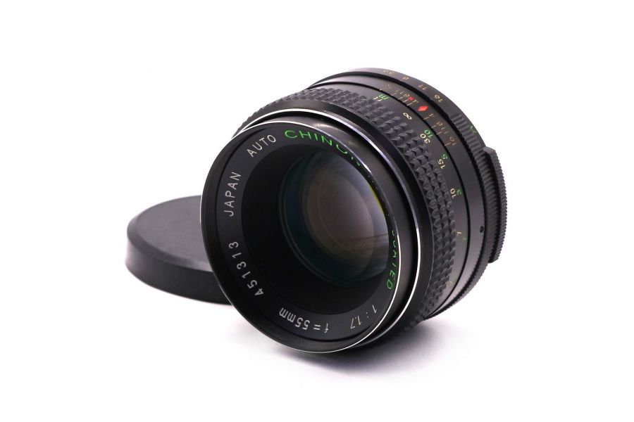 Мануальный объектив Chinon 55mm f/1.7 Auto MC