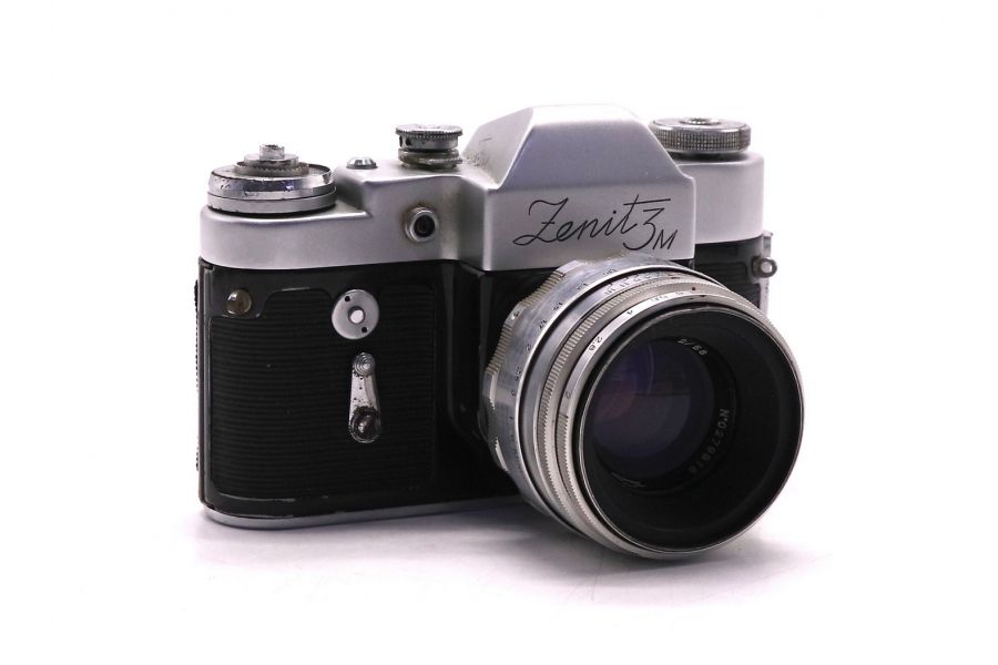 Советская камера Зенит 3М/Zenit 3M + Гелиос-44