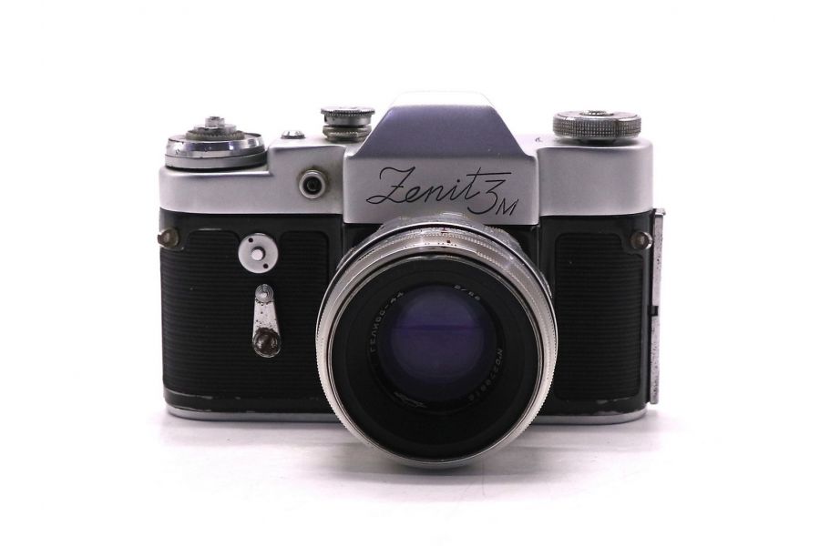 Советская камера Зенит 3М/Zenit 3M + Гелиос-44