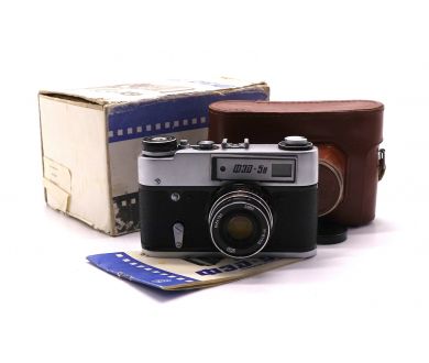 Советский фотоаппарат Фэд 5В kit в упаковке
