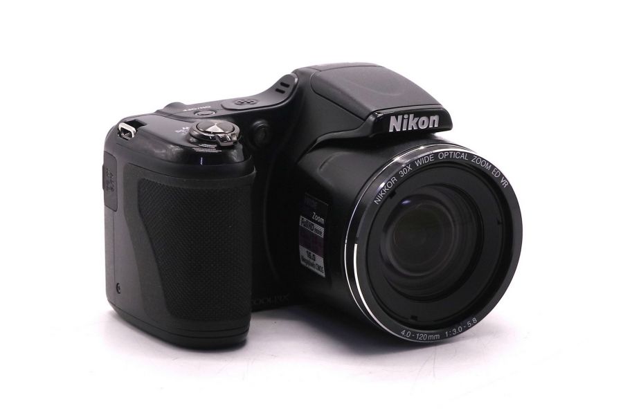 Компактный фотоаппарат Nikon Coolpix L820 (чёрный)
