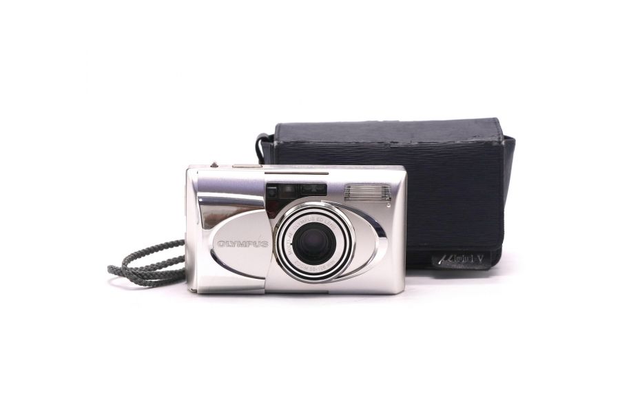 Компактная плёночная камера Olympus mju V Metal