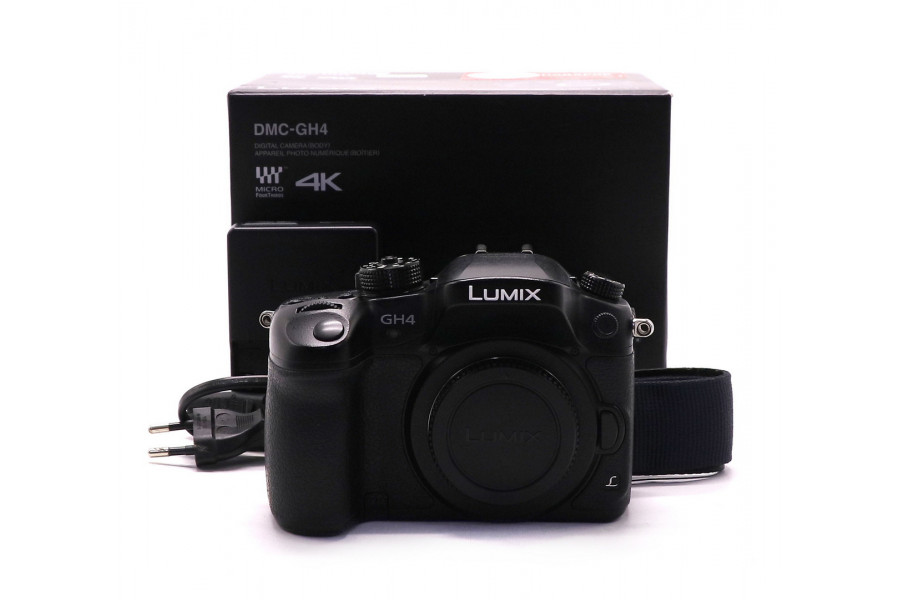 Panasonic Lumix DMC-GH4 body в упаковке (пробег 1900 кадров)