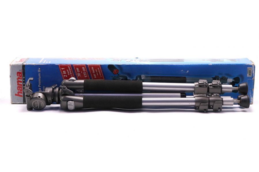 Штатив-трипод HAMA Omega Premium III в упаковке