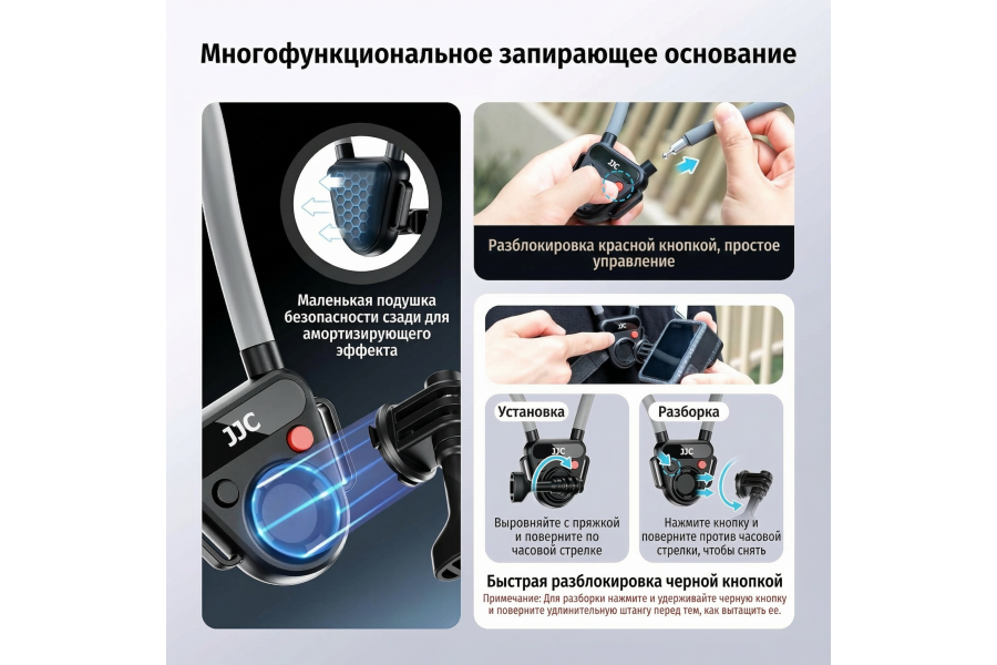 Магнитное крепление для экшн-камер GoPro JJC MNM-AC1