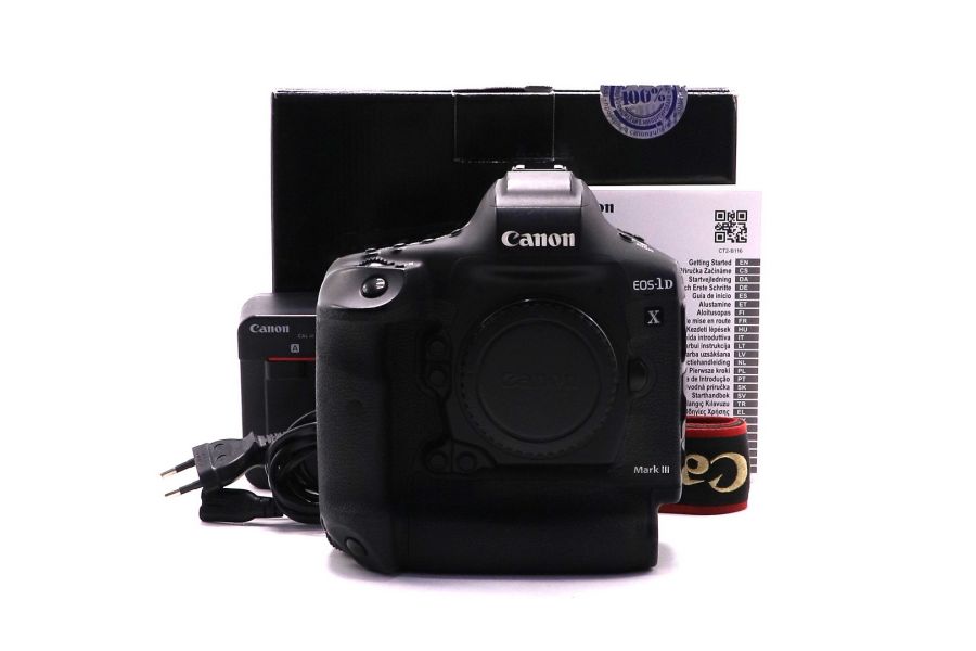 Canon EOS-1D X Mark III body в упаковке (пробег 498695 кадров)