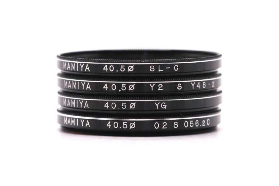 Винтажный набор светофильтров для камер Mamiya в упаковке