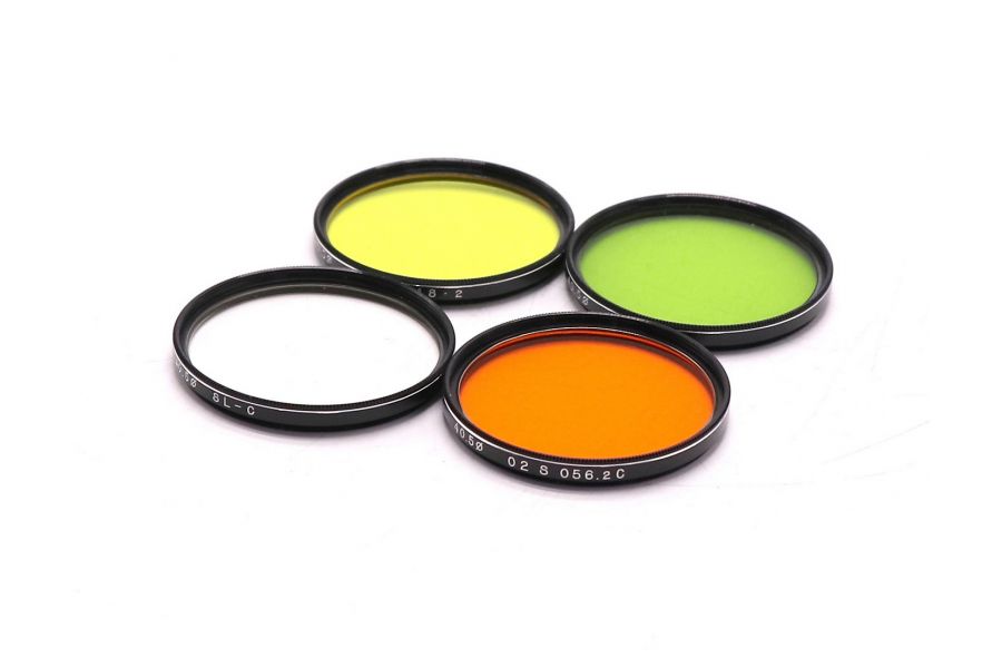 Винтажный набор светофильтров для камер Mamiya в упаковке