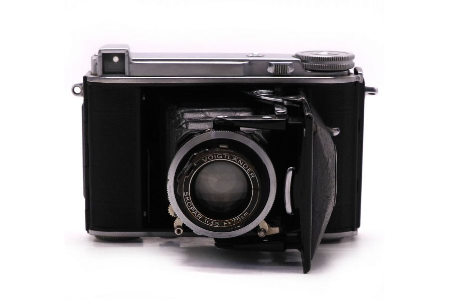 Камера Voigtlander Bessa + Skopar 3.5/75mm Compur