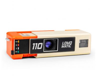 Lomography Lomomatic 110 Golden Gate Edition в упаковке