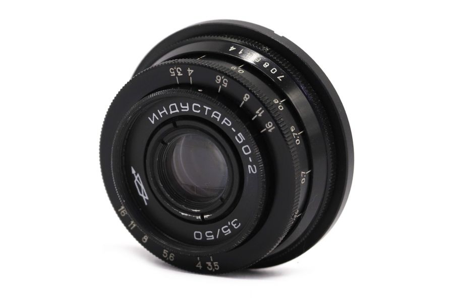 Винтажный Индустар-50-2 f/3.5 50mm + Адаптер Nikon F — Резкий боке!