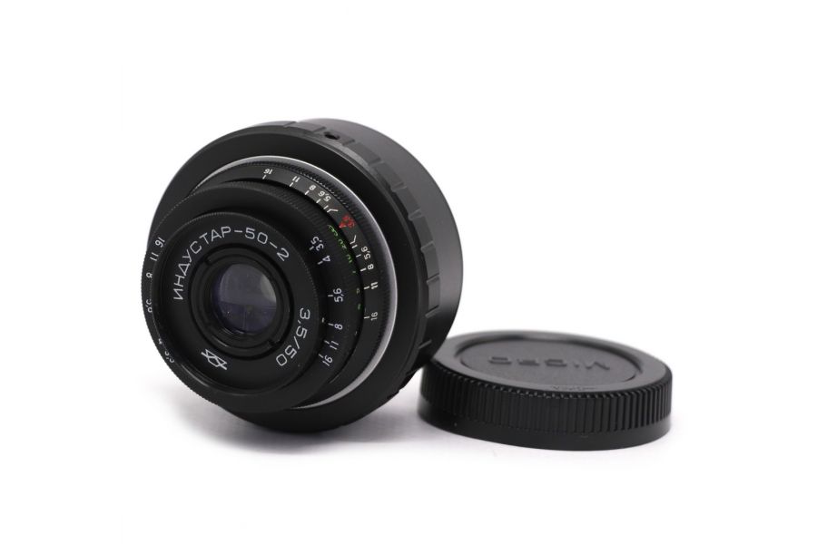 Винтажный Индустар-50-2 f/3.5 50mm + Адаптер Micro 4/3 — Резкий боке!