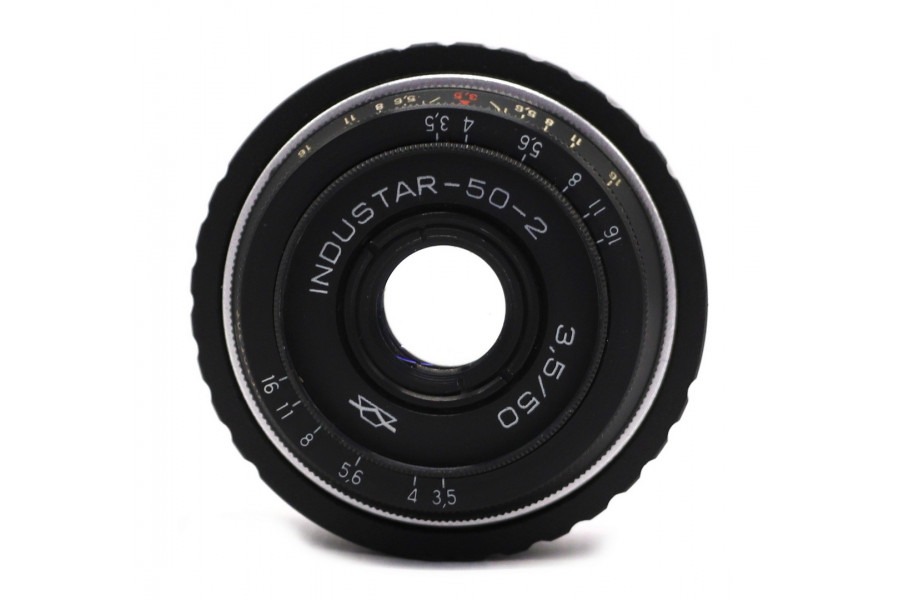 Винтажный Индустар-50-2 f/3.5 50mm + Адаптер Sony E/FE — Резкий боке!