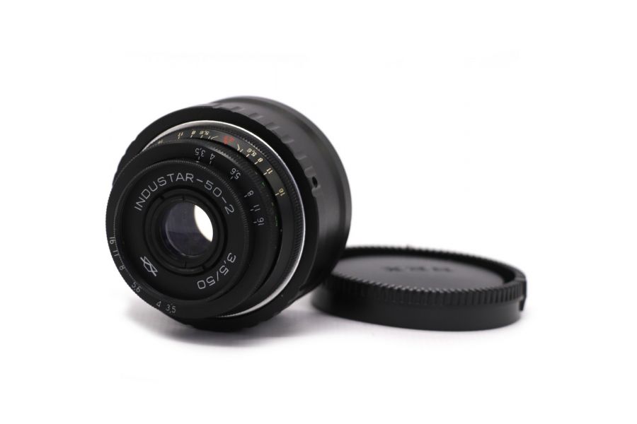 Винтажный Индустар-50-2 f/3.5 50mm + Адаптер Sony E/FE — Резкий боке!
