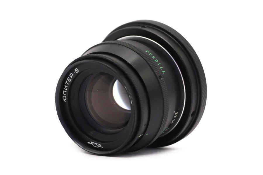 Винтажный Юпитер-8 f/2 50mm чёрный + адаптер Sony E/FE — Ламповый портретник!