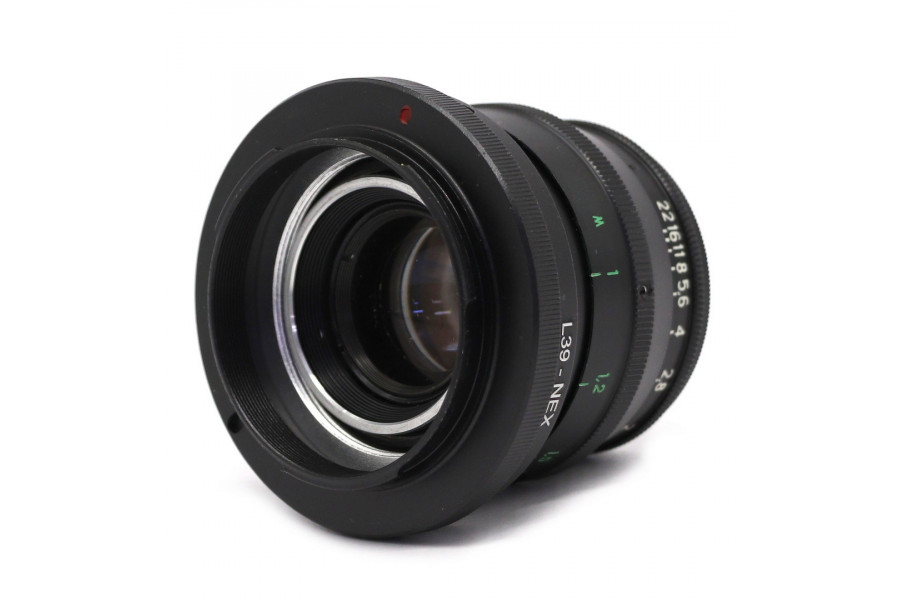 Винтажный Юпитер-8 f/2 50mm чёрный + адаптер Sony E/FE — Ламповый портретник!