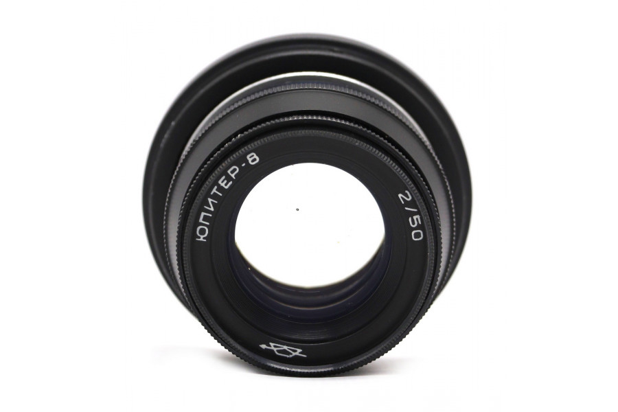 Винтажный Юпитер-8 f/2 50mm чёрный + адаптер Sony E/FE — Ламповый портретник!