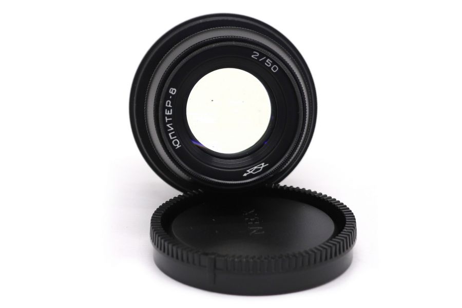 Винтажный Юпитер-8 f/2 50mm чёрный + адаптер Sony E/FE — Ламповый портретник!