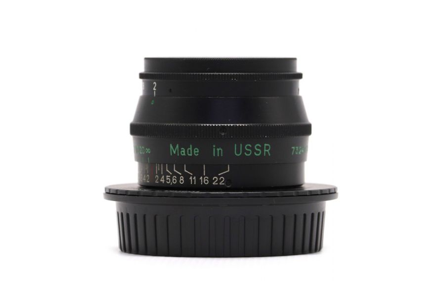 Винтажный Юпитер-8 f/2 50mm чёрный + адаптер Canon EF/EF-S — Ламповый портретник!