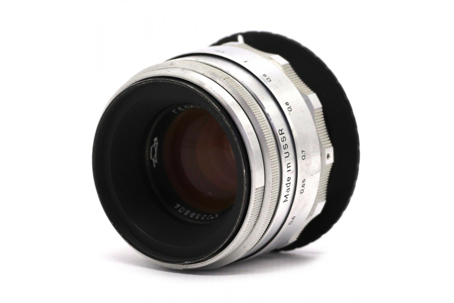 Гелиос-44 58mm f/2 М39 (13 лепестков) + адаптер Canon EF/EF-S – Советская классика