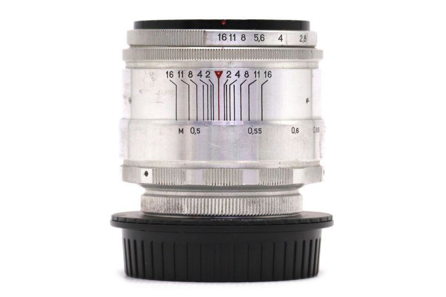 Гелиос-44 58mm f/2 М39 (13 лепестков) + адаптер Canon EF/EF-S – Советская классика