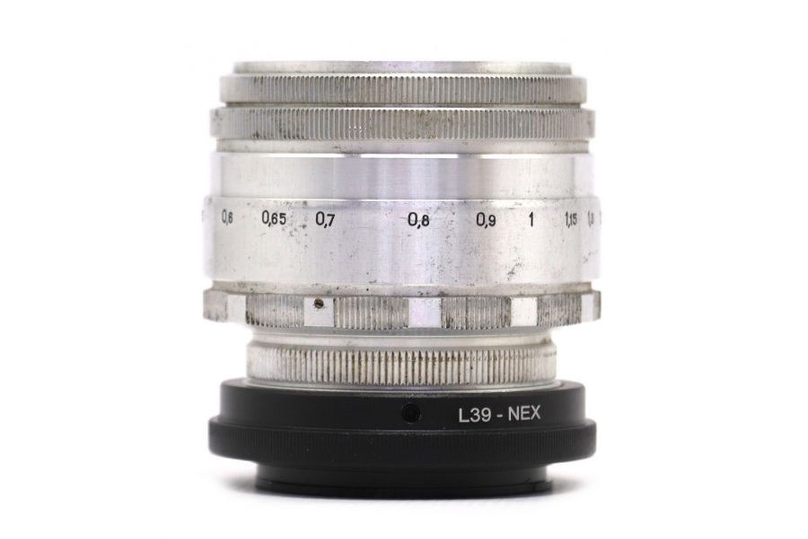 Гелиос-44 58mm f/2 М39 (13 лепестков) + адаптер Sony E/FE – Советская классика