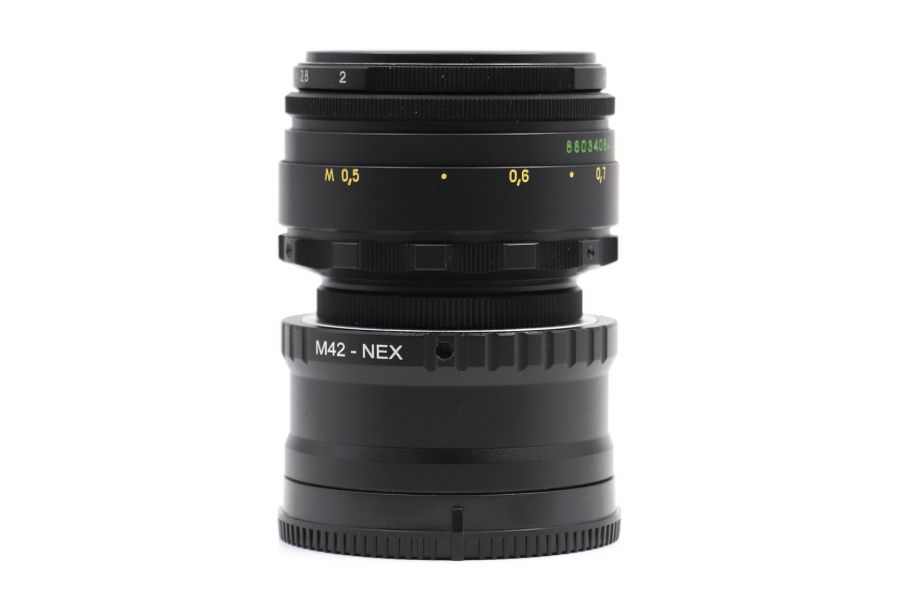 Гелиос-44-2 58mm f/2 М42 + переходник Sony E/FE – Классика СССР
