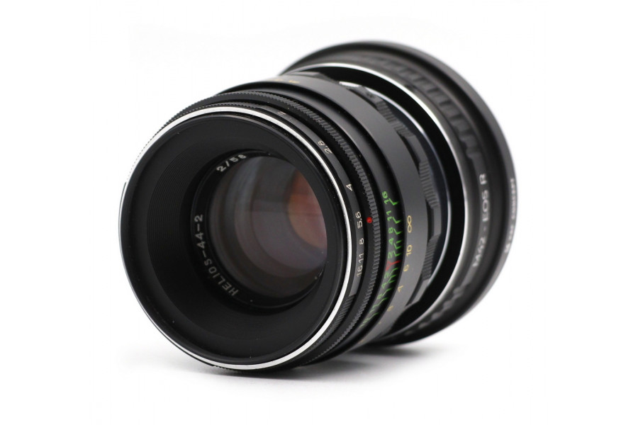 Гелиос-44-2 58mm f/2 + премиум адаптер K&F Concept для Canon EOS R– Культовый портретник