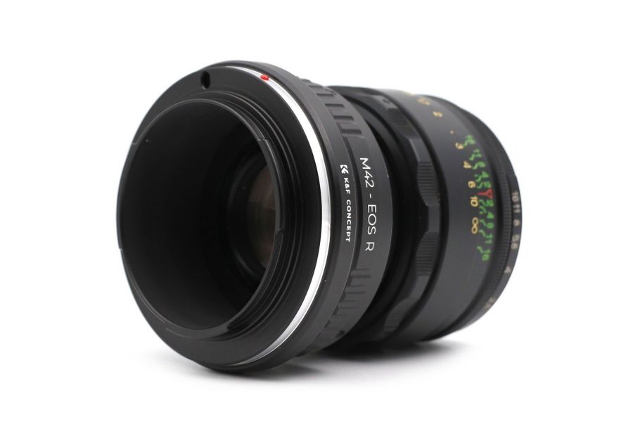 Гелиос-44-2 58mm f/2 + премиум адаптер K&F Concept для Canon EOS R– Культовый портретник
