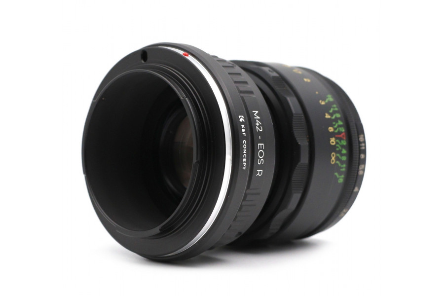 Гелиос-44-2 58mm f/2 + премиум адаптер K&F Concept для Canon EOS R– Культовый портретник