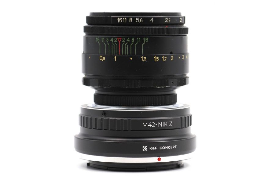 Гелиос-44-2 58mm f/2 + премиум адаптер K&F Concept для Nikon Z– Культовый портретник