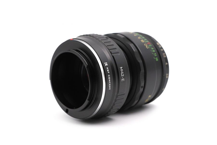Гелиос-44-2 58mm f/2 + премиум адаптер K&F Concept для Sony E/FE– Культовый портретник